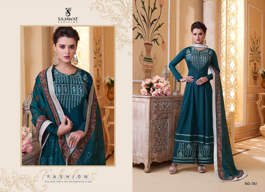 Sarthi Vol-9 Muslin Semi-Stitch Salwar Suits Set Sarthi Vol-9 Muslin Semi-Stitch Salwar Suits Set